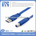 USB haute vitesse 3.0 AM à USB BM A À B Mâle AB M / M Imprimante Câble plat 35cm, 50cm, 1m, 2m, 3m, 5m ..